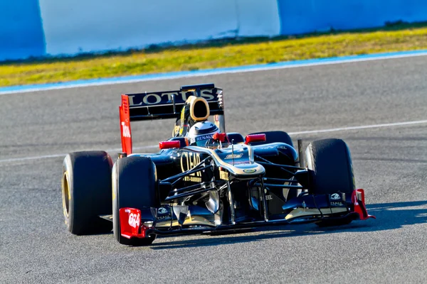 stock image Team Lotus Renault F1, Kimi Raikkonen, 2012