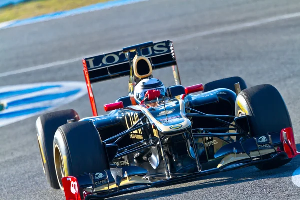 Lotus team renault f1, kimi raikkonen, 2012 — Foto Stock