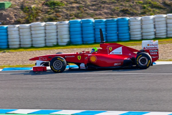 Equipe Ferrari F1, Felipe Massa, 2011 — Fotografia de Stock