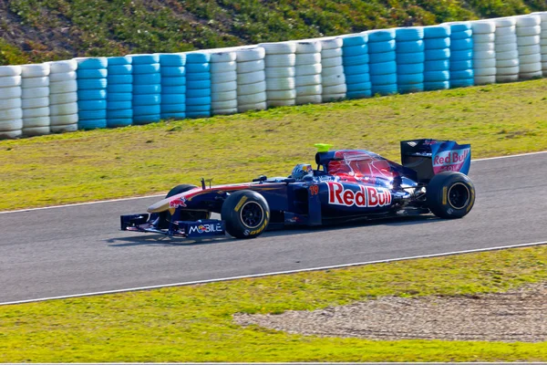 Equipo Toro Rosso F1, Jaime Alguersuari, 2011 —  Fotos de Stock