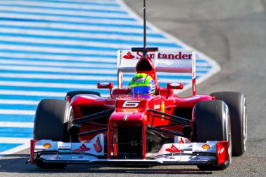 Scuderia Ferrari F1, Felipe Massa, 2012 clipart