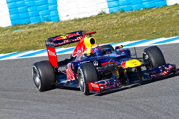 Equipo Red Bull F1, Mark Webber, 2012 — Foto de Stock