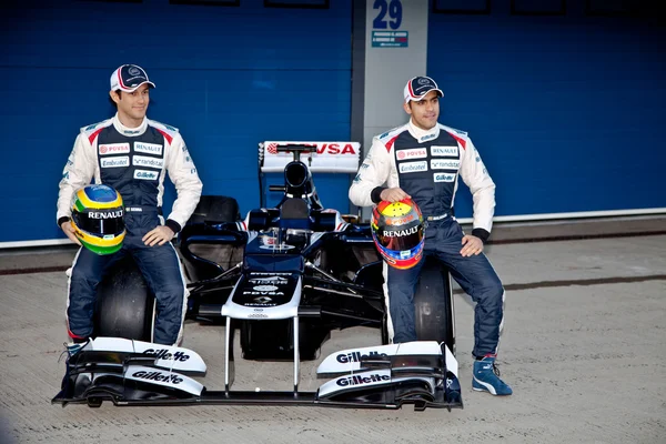 Præsentation af Williams FW34, 2012 - Stock-foto