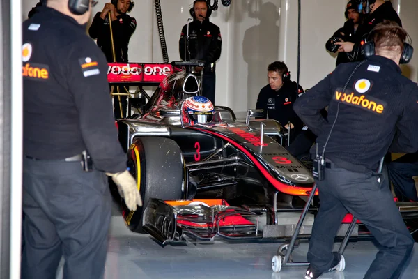 Equipe McLaren F1, Botão Jenson, 2012, 2012 — Fotografia de Stock