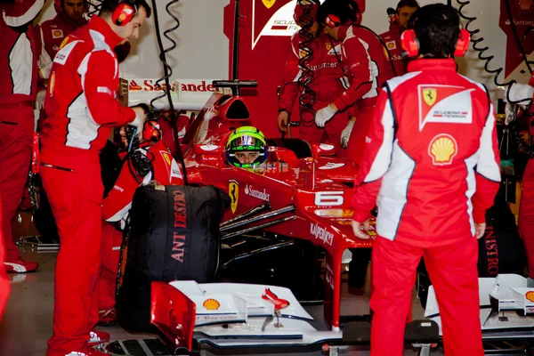 Scuderia Ferrari F1, Felipe Massa, 2012 — Zdjęcie stockowe