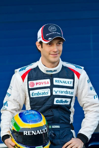 Team Willias F1, Bruno Senna 2012 — Stock Photo, Image