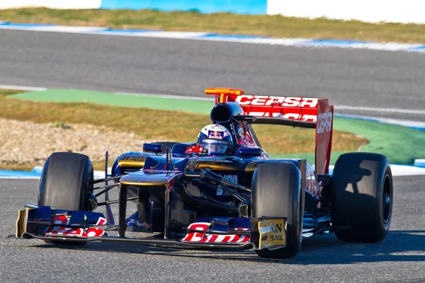 Equipe Toro Rosso F1, Daniel Ricciardo, 2012 — Fotografia de Stock