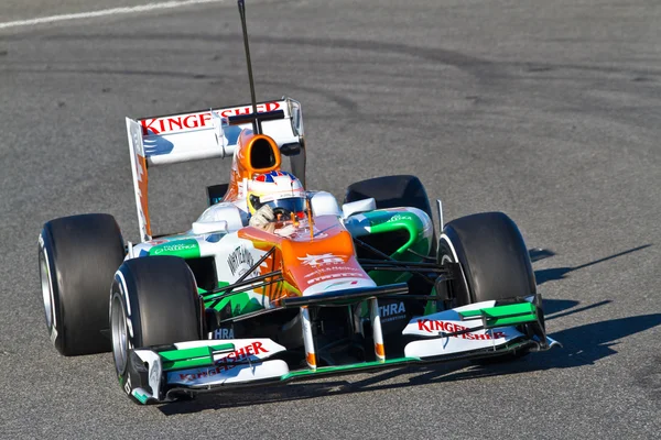 Команда Force India F1, Пол Ди Реста, 2012 — стоковое фото