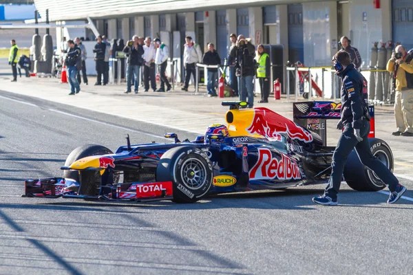 Team Red Bull F1, Mark Webber, 2012 — Stock Photo, Image