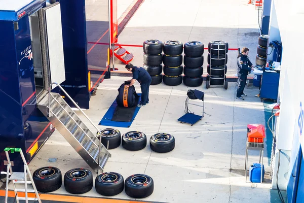 stock image Toro Rosso Team, 2012