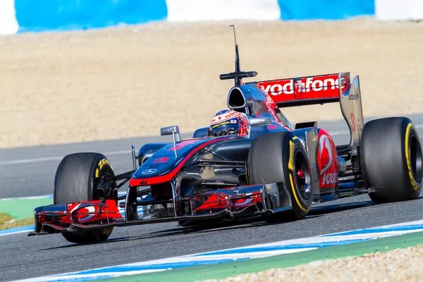 Equipo McLaren F1, Jenson Button, 2012 — Foto de Stock