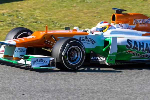 Team van Force India F1, Paul Di Resta, 2012 — Stockfoto