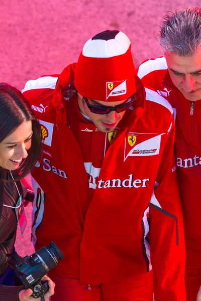 Scuderia Ferrari F1, Fernando Alonso, 2012 — Zdjęcie stockowe