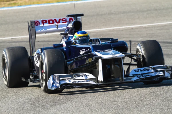 Williams f1, bruno senna, 2012 takım — Stok fotoğraf