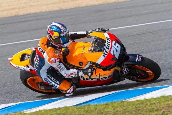 Dani Pedrosa piloto do MotoGP — Fotografia de Stock