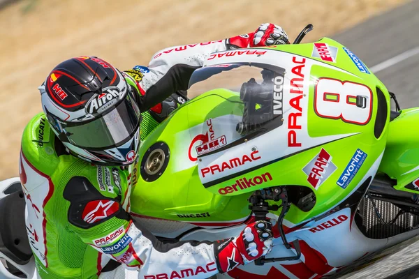 Hector Barbera pilot MotoGP — Stok fotoğraf