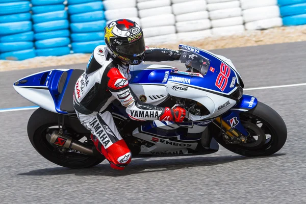 Jorge Lorenzo piloto de MotoGP — Foto de Stock