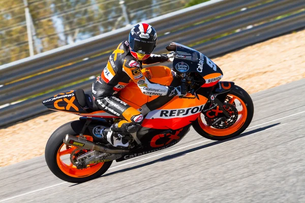 Marc Marquez pilot of Moto2 of the MotoGP — Stock Photo, Image