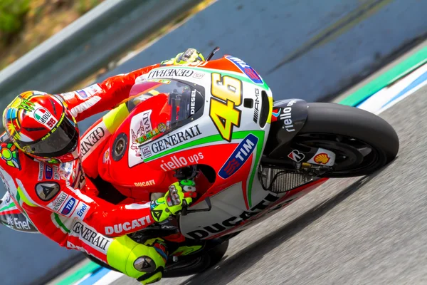 Валентино Росси пилот MotoGP — стоковое фото