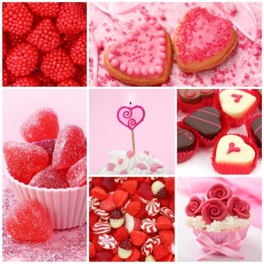 Sweets for valentine's day clipart