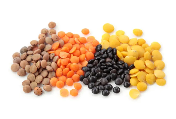 Group of lentils — Stock Photo, Image