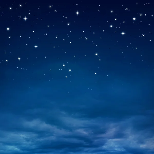 Νυχτερινός ουρανός Εικόνα Αρχείου