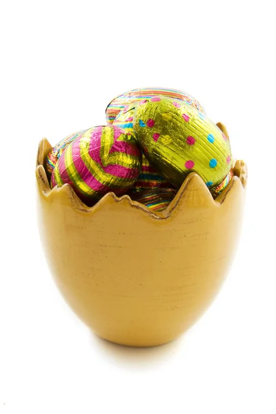复活节蛋杯 — 图库照片