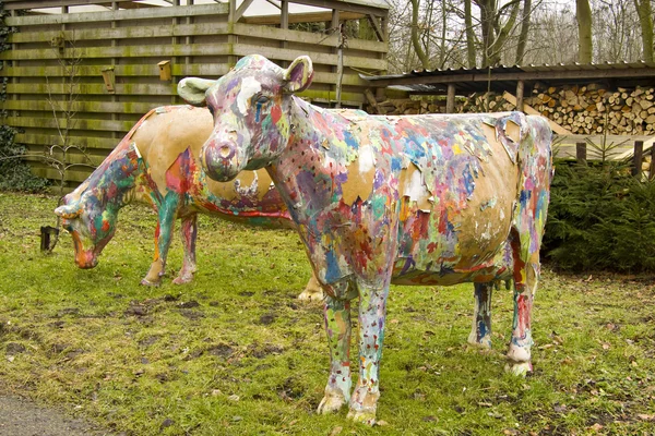 Vacas pintadas —  Fotos de Stock