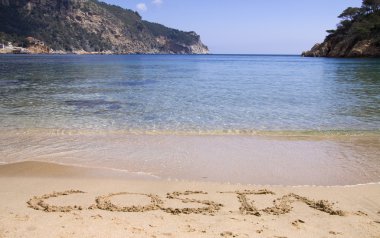 Costa brava beach clipart