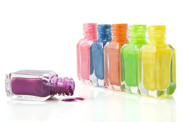 Esmalte de uñas colorido —  Fotos de Stock