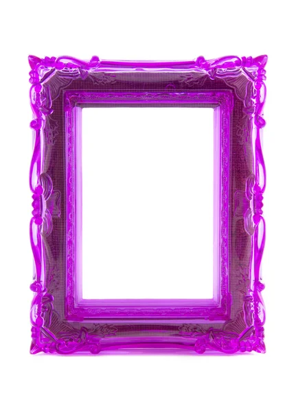 Ornament fialový rám — Stock fotografie