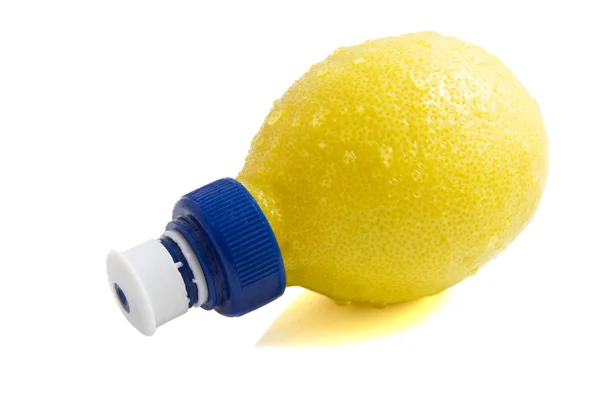 Čerstvá citronová šťáva — Stock fotografie