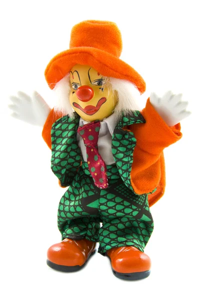 Щасливі Клоун помаранчевий — стокове фото
