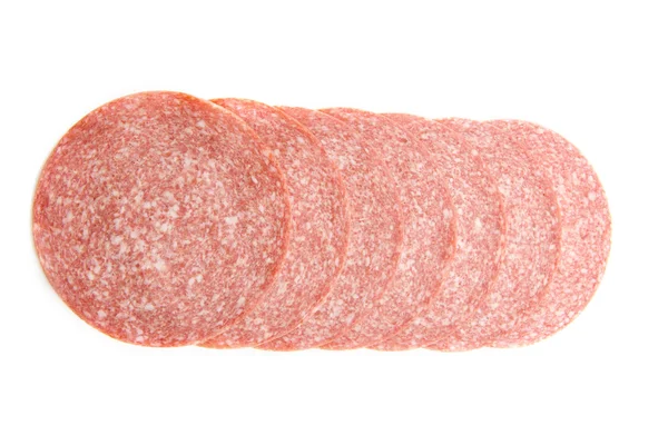 Fresh salami — Stock Photo, Image
