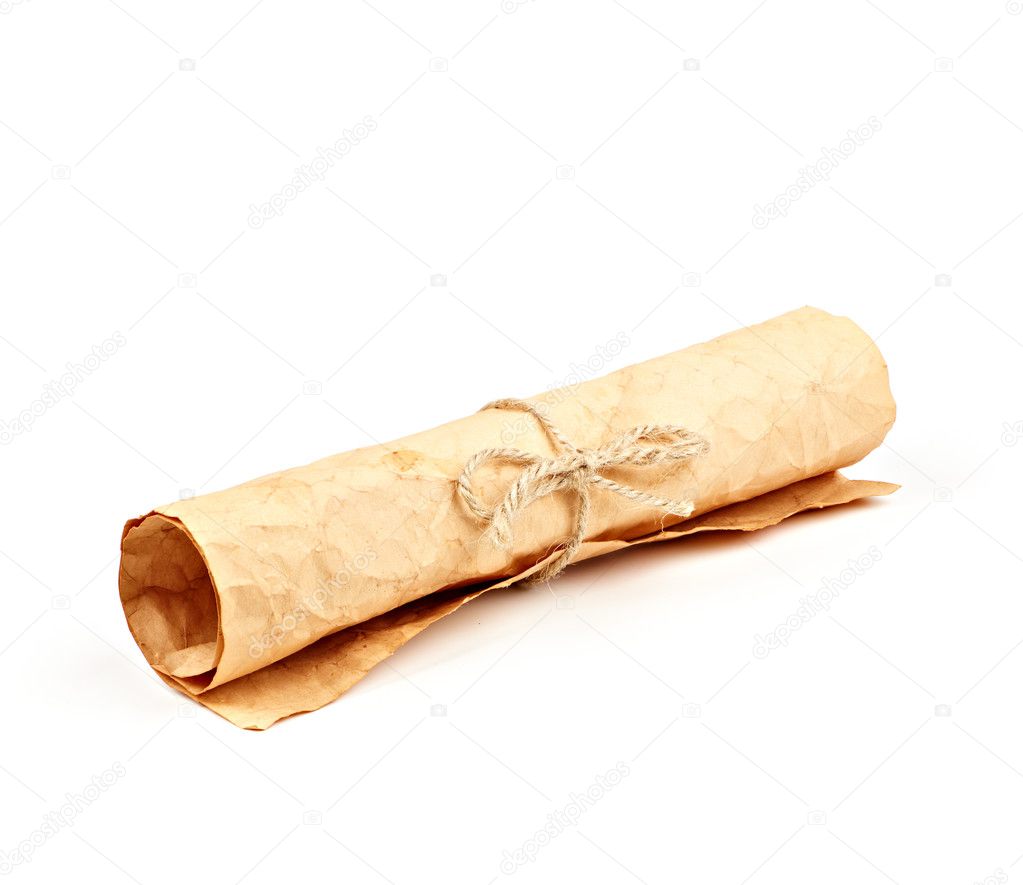 Rolled paper