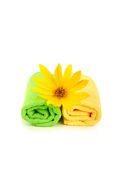 Zachte handdoeken — Stockfoto