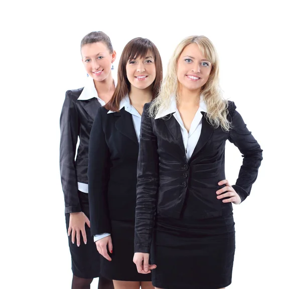 Retrato de três mulheres de negócios bonitas — Fotografia de Stock