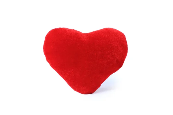Luxusní Valentýnské srdce izolovaných na bílém — Stock fotografie