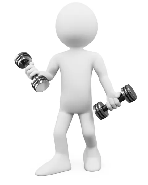 stock image 3D Man - Fitness
