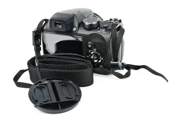 Schwarze Fotokamera — Stockfoto