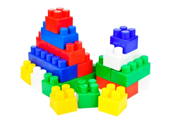 Children's Designer of the bricks — Stock Photo, Image