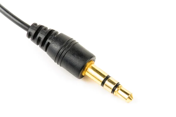 Electronic connector on the cable — Stock Photo, Image