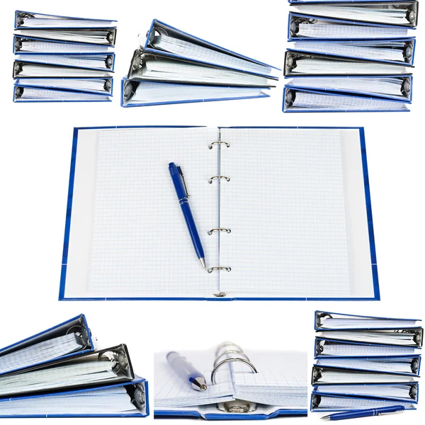 Stack of notebooks — Stock Photo, Image