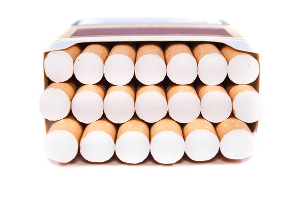 Förpackning cigaretter — Stockfoto