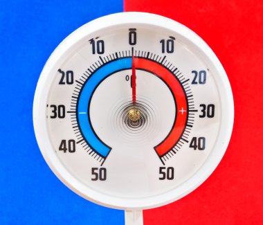 Outdoor thermometer clipart