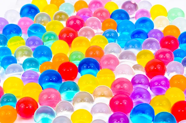 Почва цветных шаров — стоковое фото