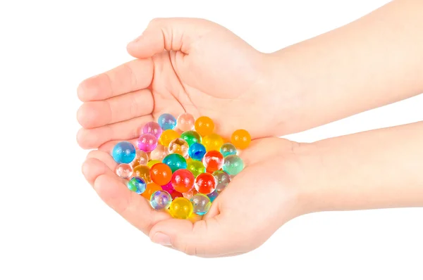 The soil of the colored balls — Stock Photo, Image