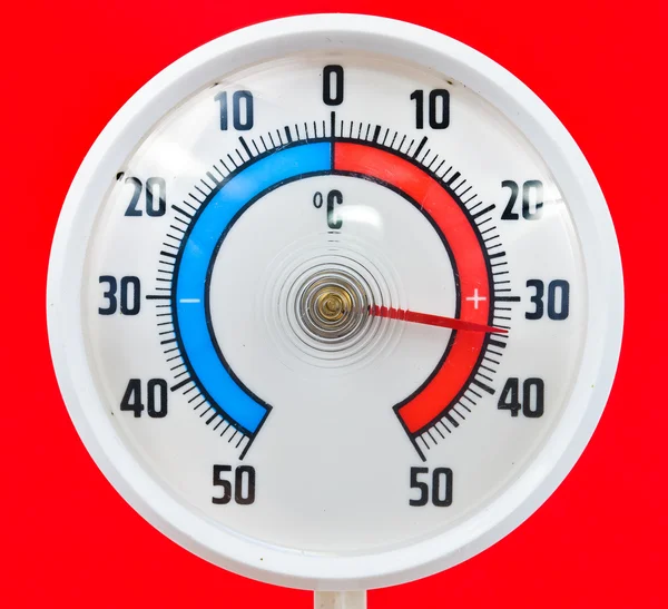 Outdoor thermometer — Stock Photo, Image