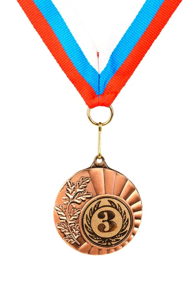 Sports Medal. Photos isolated on white background — Stock Photo, Image