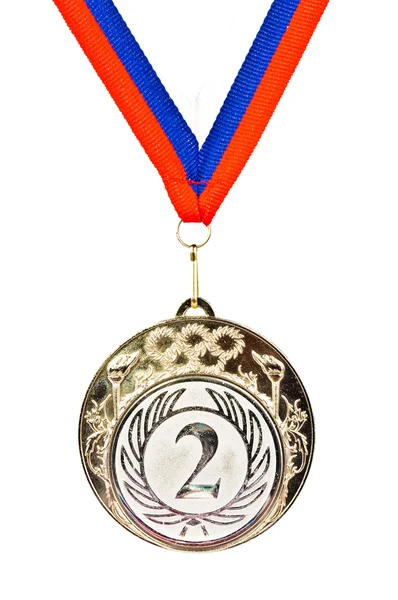 Medalha Desportiva. Fotos isoladas em fundo branco — Fotografia de Stock